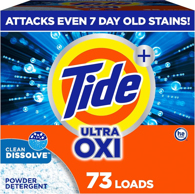 Tide Ultra OXI Powder Laundry Detergent - Image 1